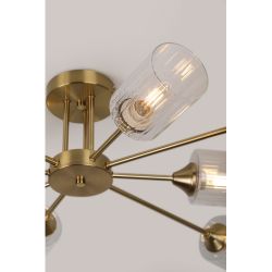 Люстра Rivoli Gill 9188-308 8хЕ27 60 Вт модерн | Лайт