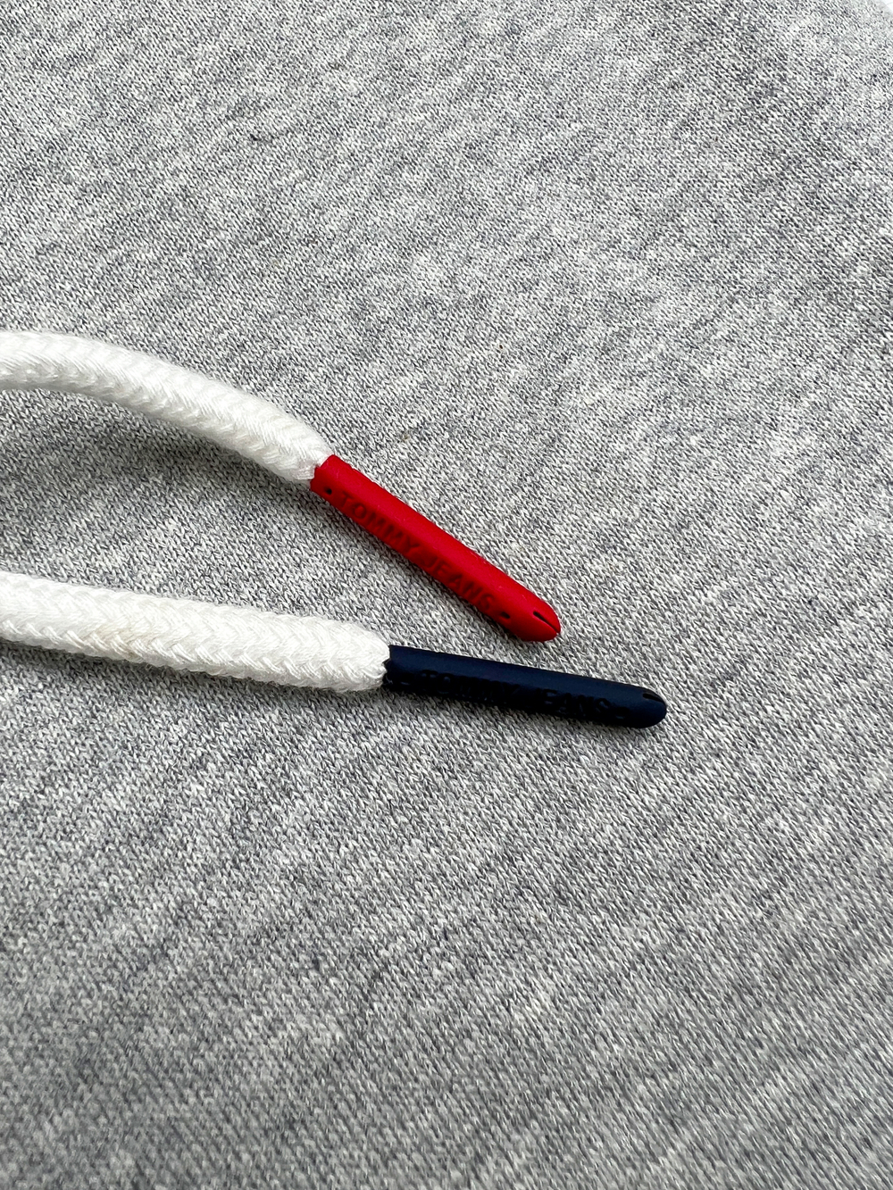 Шорты Tommy Jeans Drawsting Fleece Metal Grey Heather