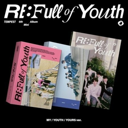 Альбом TEMPEST - RE: FULL OF YOUTH 6th Mini Album 3 Version SET