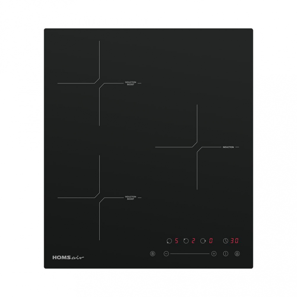 Индукционная варочная панель HOMSair HIY43BK фото 