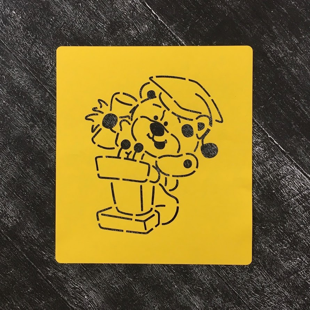 Мишка ученик №3