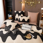 Комплект постельного белья Сатин Элитный на резинке CPLR059