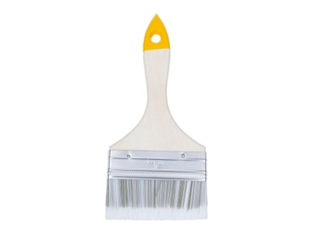 Кисть плоская Хобби искусственная щетина 100мм