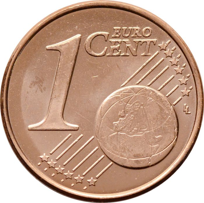 1 евроцент 2009 Кипр (1 euro cent)