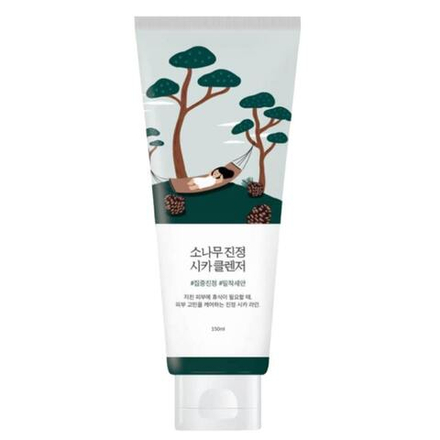 Пенка с экстрактом сосны и центеллы для проблемной кожи Round Lab Pine Calming Cica Cleanser