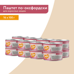 Влажный корм Мнямс Деликатес Индейка с тыквой для кошек "Паштет по-оксфордски" 100 г