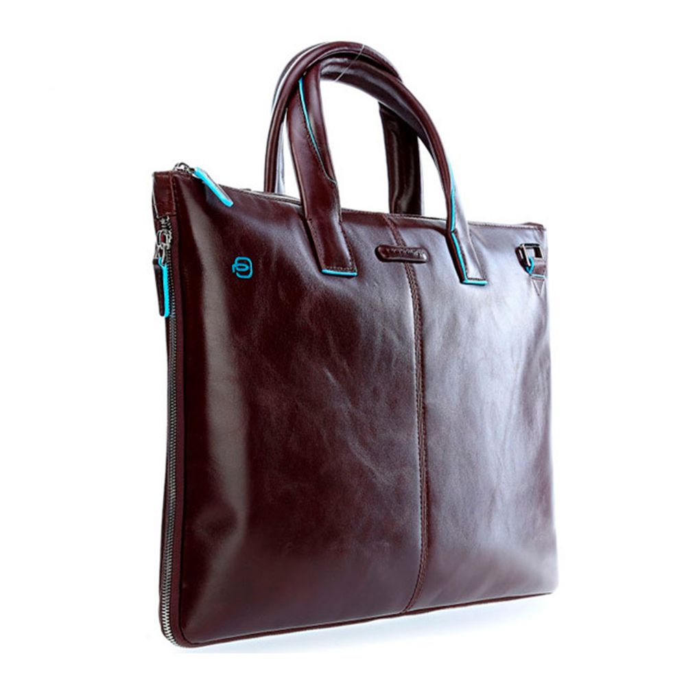 Сумка Piquadro Blue Square коричневая кожа (CA4021B2/MO) 1