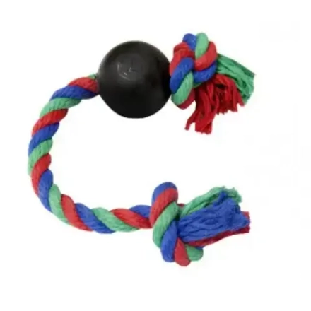 Игрушка "Мяч резиновый на веревке" (мяч 6,5см, веревка 40см)