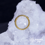 Кликер Twilight Crystal PVD Yellow 0.8мм