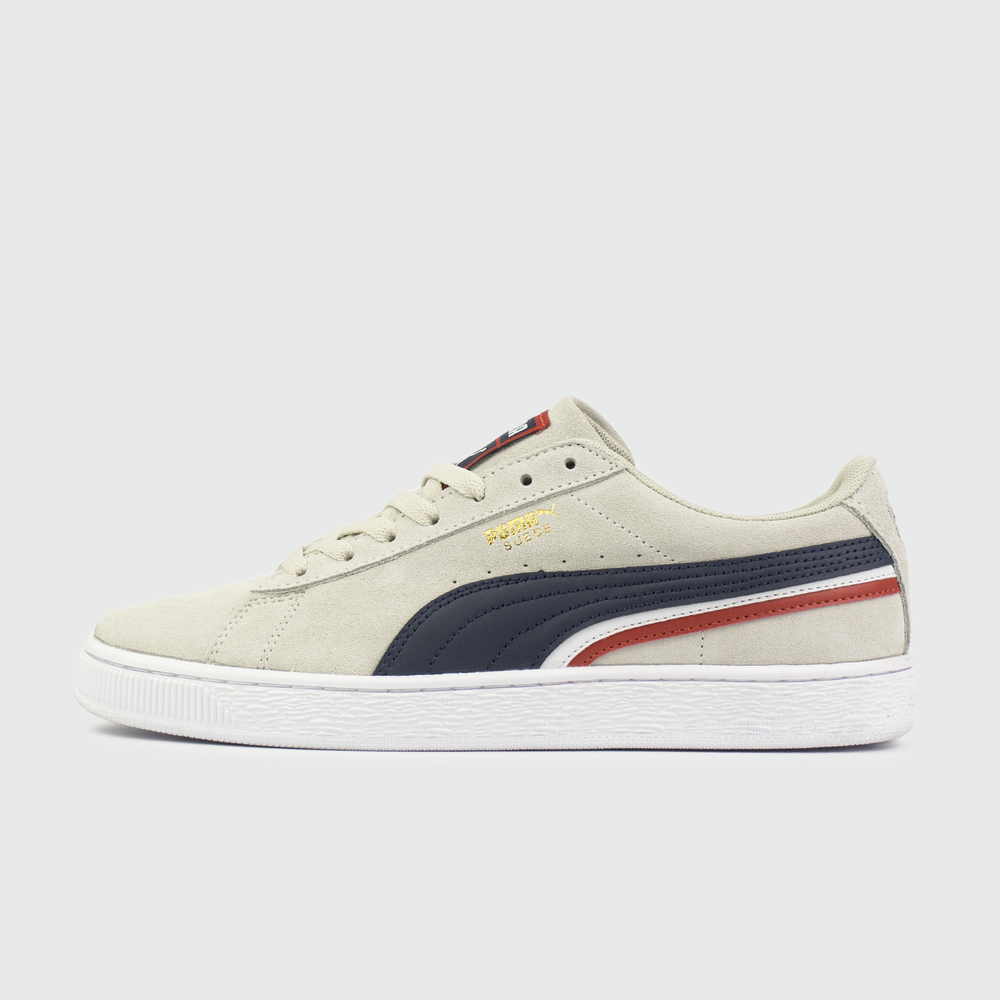 Кроссовки Puma Suede Classic Grey Navy