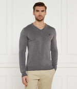 Шерстяной свитер Aeronautica Militare - серый(MA1521L415)