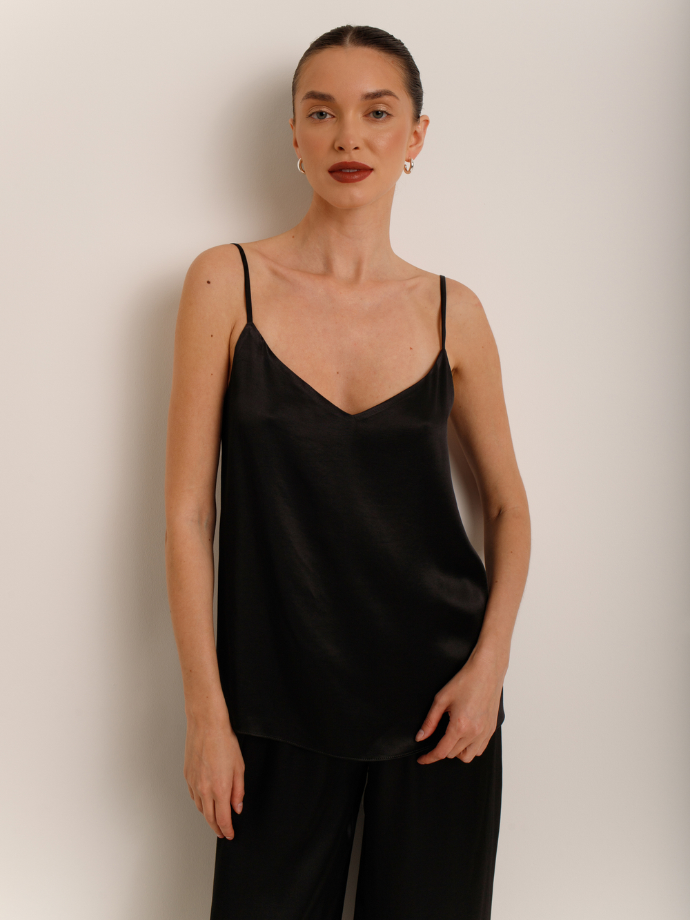 Топ шелковый