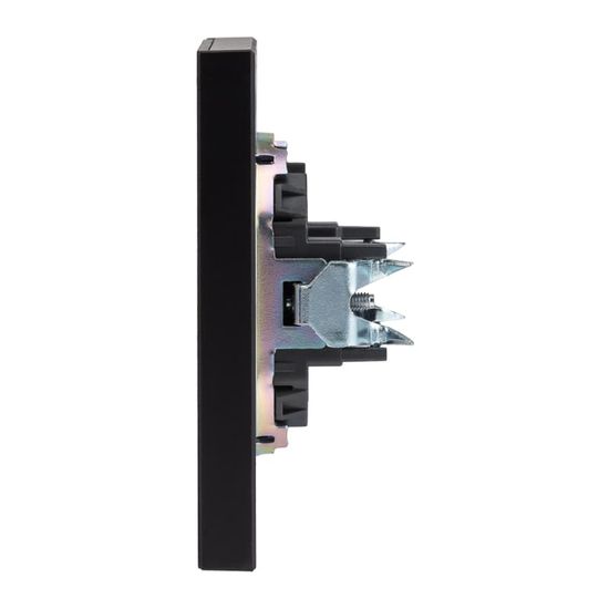 Заглушка STRONG декоративная с суппортом антрацит KRANZ