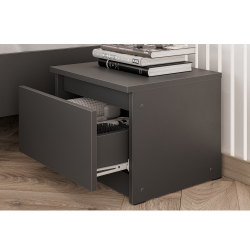 Тумба прикроватная Денвер, графит