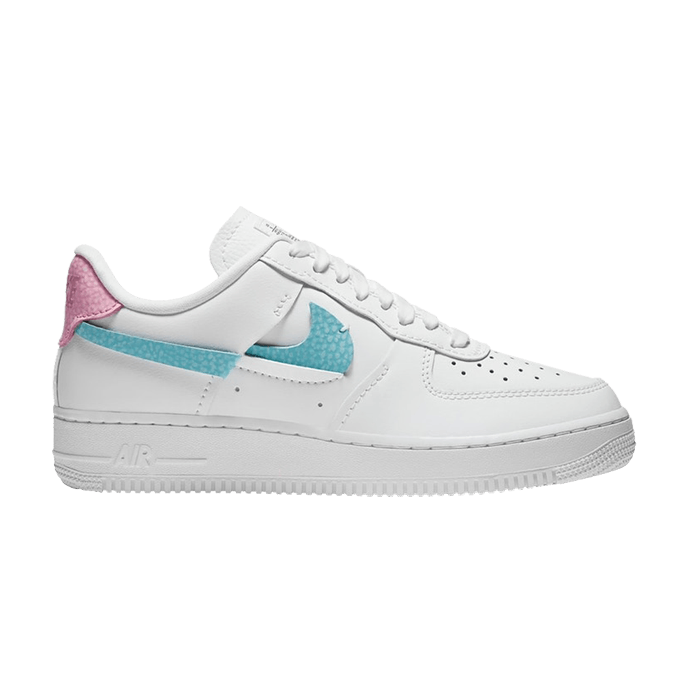 Кроссовки Nike Air Force 1 Lxx "Bleaches Aqua" (Женская размерная сетка)