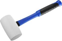 ЗУБР 680 г, черно-белая, резиновая киянка, Профессионал (20531-900)