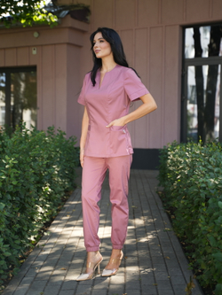 Костюм медицинский женский | Бл-331/2а +Б-128 клеон экстра