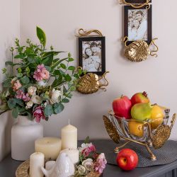 Фоторамка Monstera Deliciosa (Монстера) Каштан Амбер