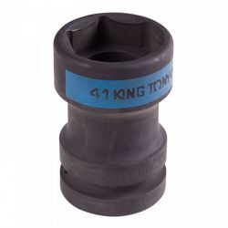 KING TONY (85452041M) Головка торцевая ударная 1", Square 20 мм х Hex 41 мм, футорочная