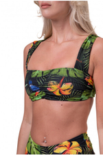 верх HIGH-ENERGY BIKINI - TOP 553 JUNGLE GREEN