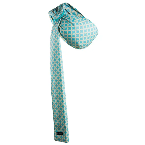 Слинг ZAFFIRO №17 Be Close 22 Light Blue/Turquoise rhombuses