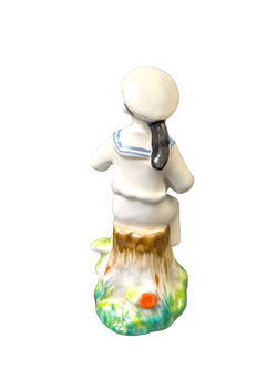 Фарфоровая статуэтка "Морячок с гармошкой" ЛФЗ