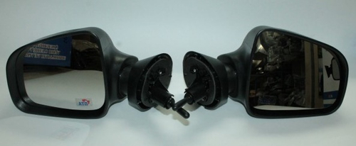 Зеркало бок. Renault Logan Lada Largus механ. бел. до 2014 г. (SAN-D)