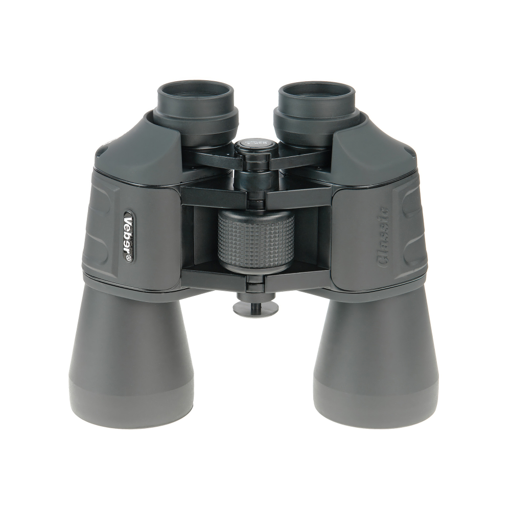 Бинокль Veber Classic БПЦ 20x50 VR серый - Porro призмы из стекла Bak-4