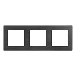 Рамка алюминиевая FRM-PRESTO-ALS-3-BK (Arlight, -) 043857