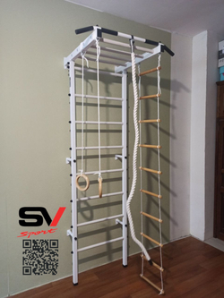 Монтаж шведской стенки Sv Sport в пеноблочные, газоблочные стены