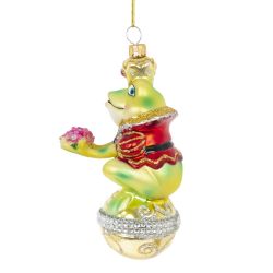 GAEM Украшение новогоднее "Лягушка", L7 W6 H14 см