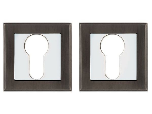 Накладка под цилиндр ET QL GR/CP-23 графит/хром