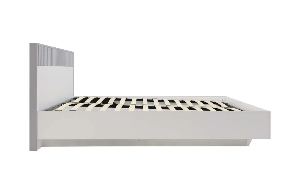 Кровать двухспальная 160х200 с ящиком для белья Белый