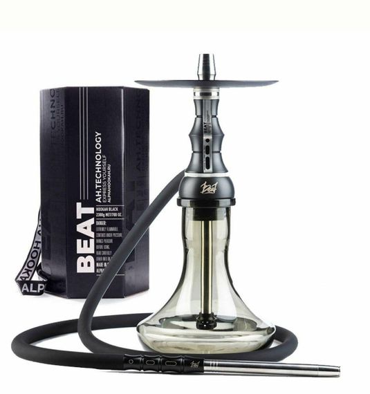 Alpha Hookah BEAT Grey Glass
