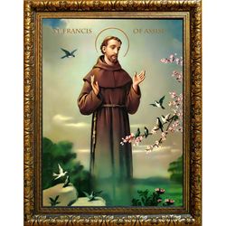 Фома Аквинский. Икона на холсте.