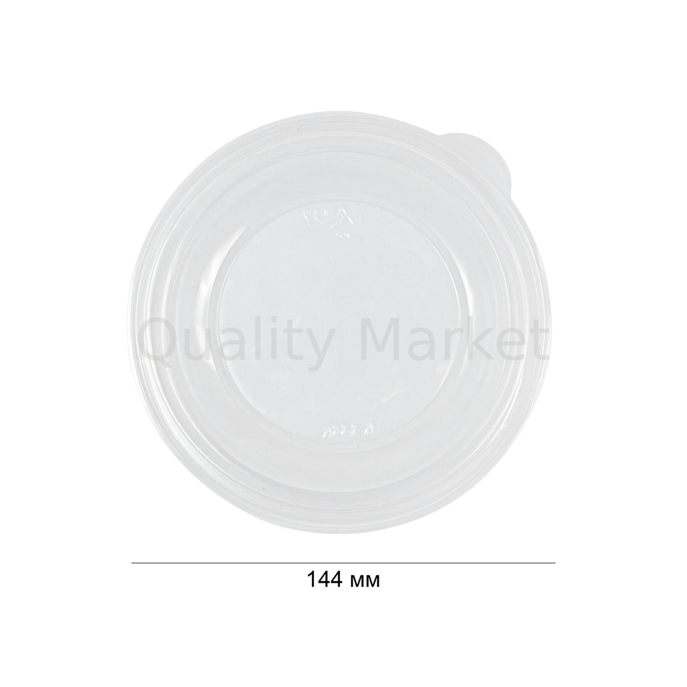 Крышка пластиковая прозрачная К-144К ПП