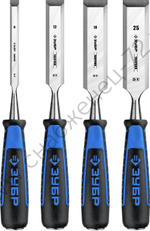 ЗУБР Ударник 4 предм., Набор стамесок-долот (18097-H4)