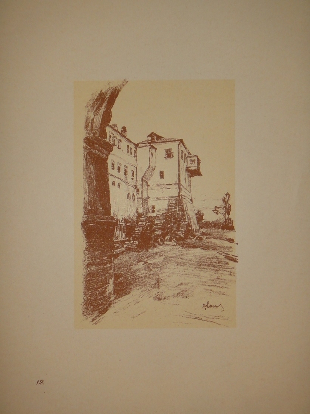 "Уголки Сергиева Посада". Автолитографии Владимира Соколова. 1922г.