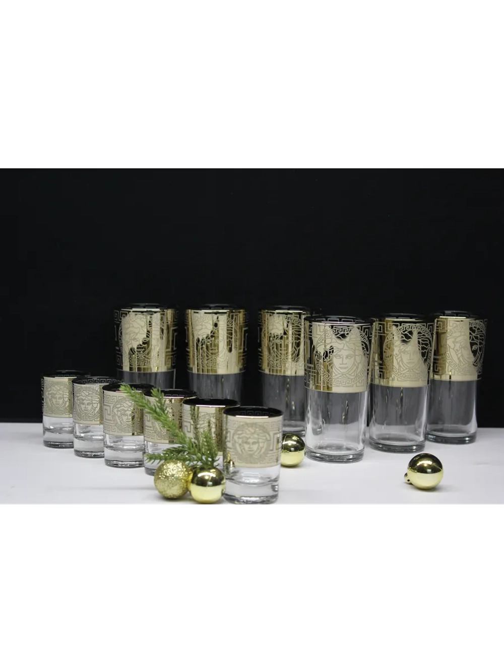 Набор 12 предметов стакан и стопка