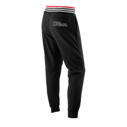Мужские теннисные штаны Wilson Script Eco Training Pants Men - Black