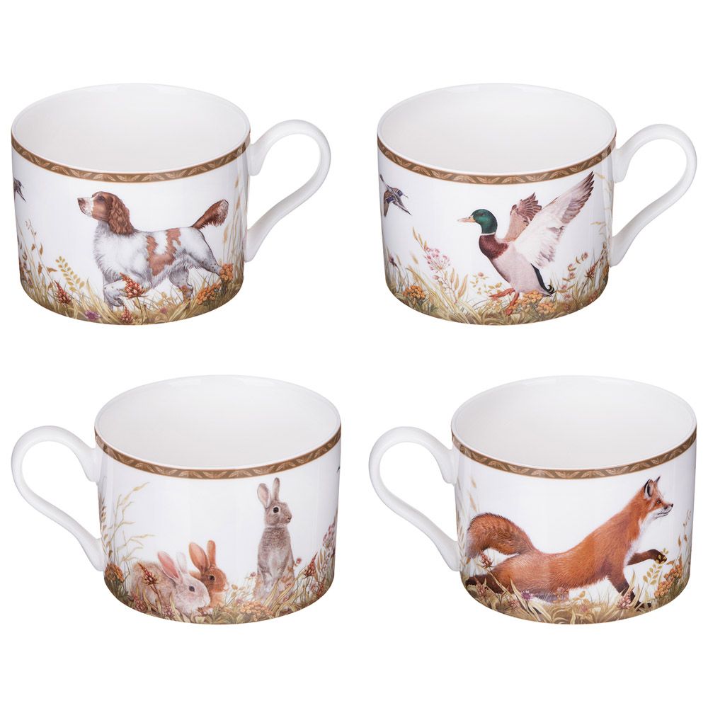 ЧАЙНЫЙ НАБОР LEFARD "ОХОТА" НА 2 ПЕР. 4 ПР. 300 МЛ (КОР=24НАБ.)