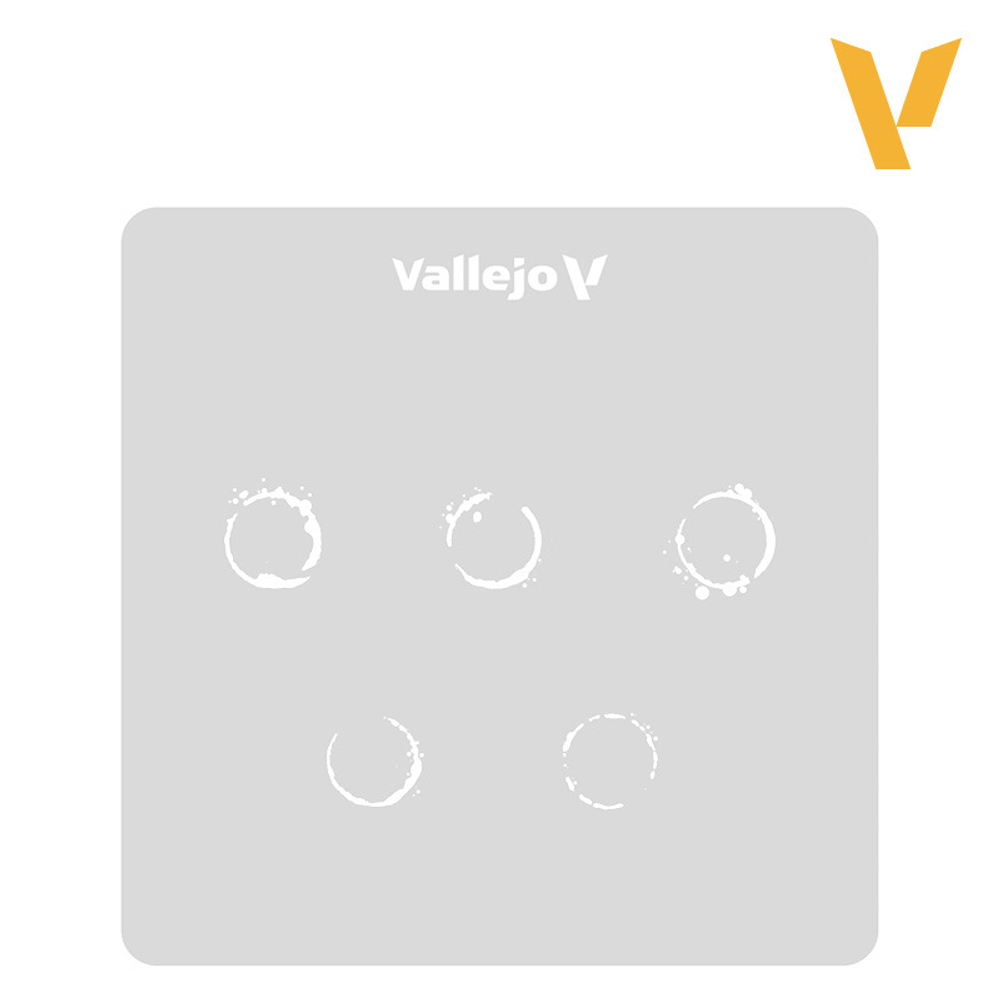 Hobby Stencils: Drum Oil Markings