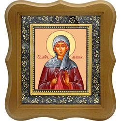 Агапия Аквилейская Святая мученица. Икона на холсте.