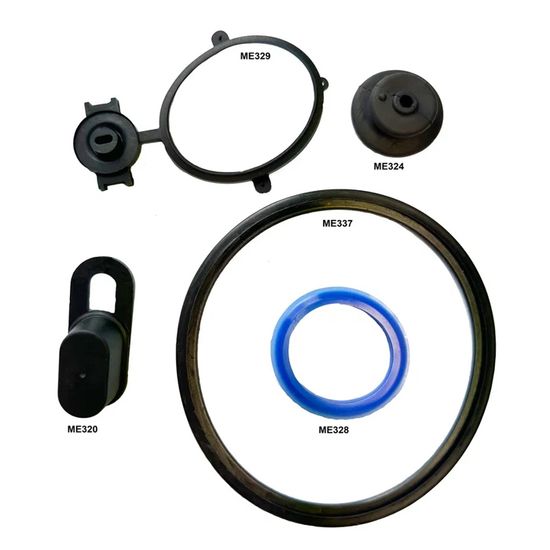 Прокладка синяя счетчика молока MM15, Китай