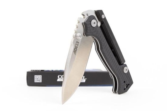 Складной нож Cold Steel 58SQB AD-15 Black c клинком из стали CPM-S35VN, рукоять алюминий / G10