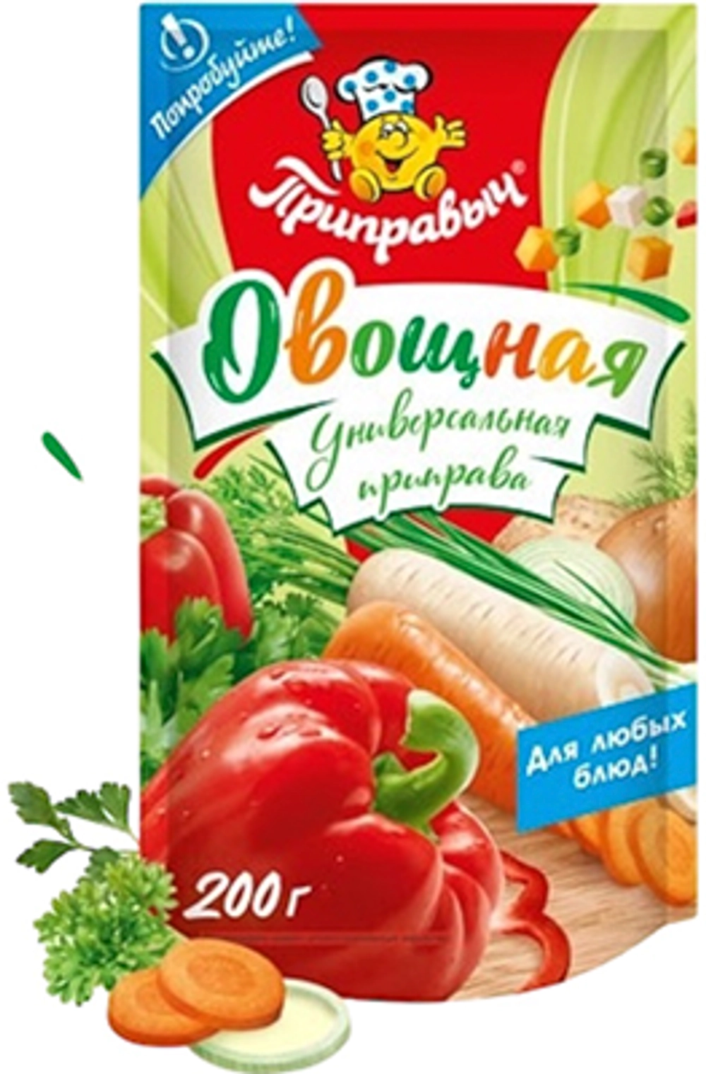 приправа Универсальная ОВОЩНАЯ 200гр DP (1х14) Приправыч