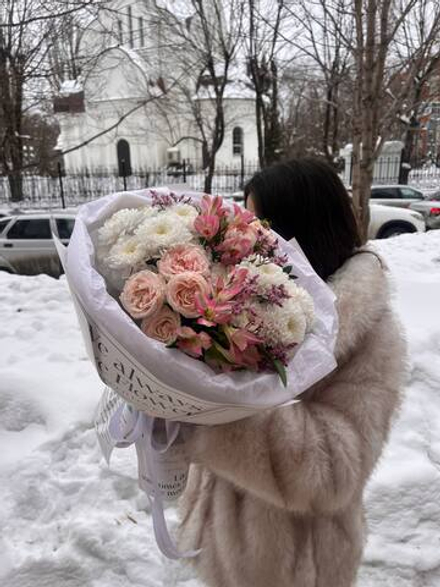 Букет "Зимний день"