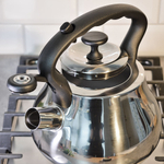 Чайник 2,8л нерж со свистком, зеркальный, нейлон, индукция, "Daniks" GS-04052A