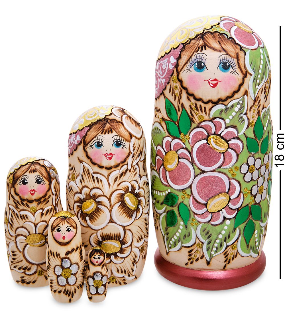Народные промыслы МР-24/ 06-D Матрешка 5м «Ксюша»