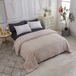 Плед 160х220 Sofi De MarkO Флоренс коричневый